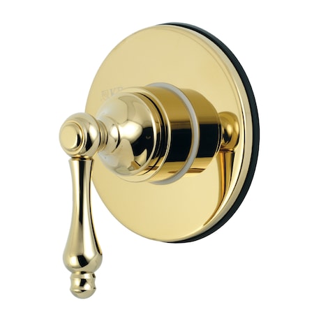 Kingston Brass KS3032AL Single-Handle Three-Way Diverter Valve with Trim Kit KS3032AL